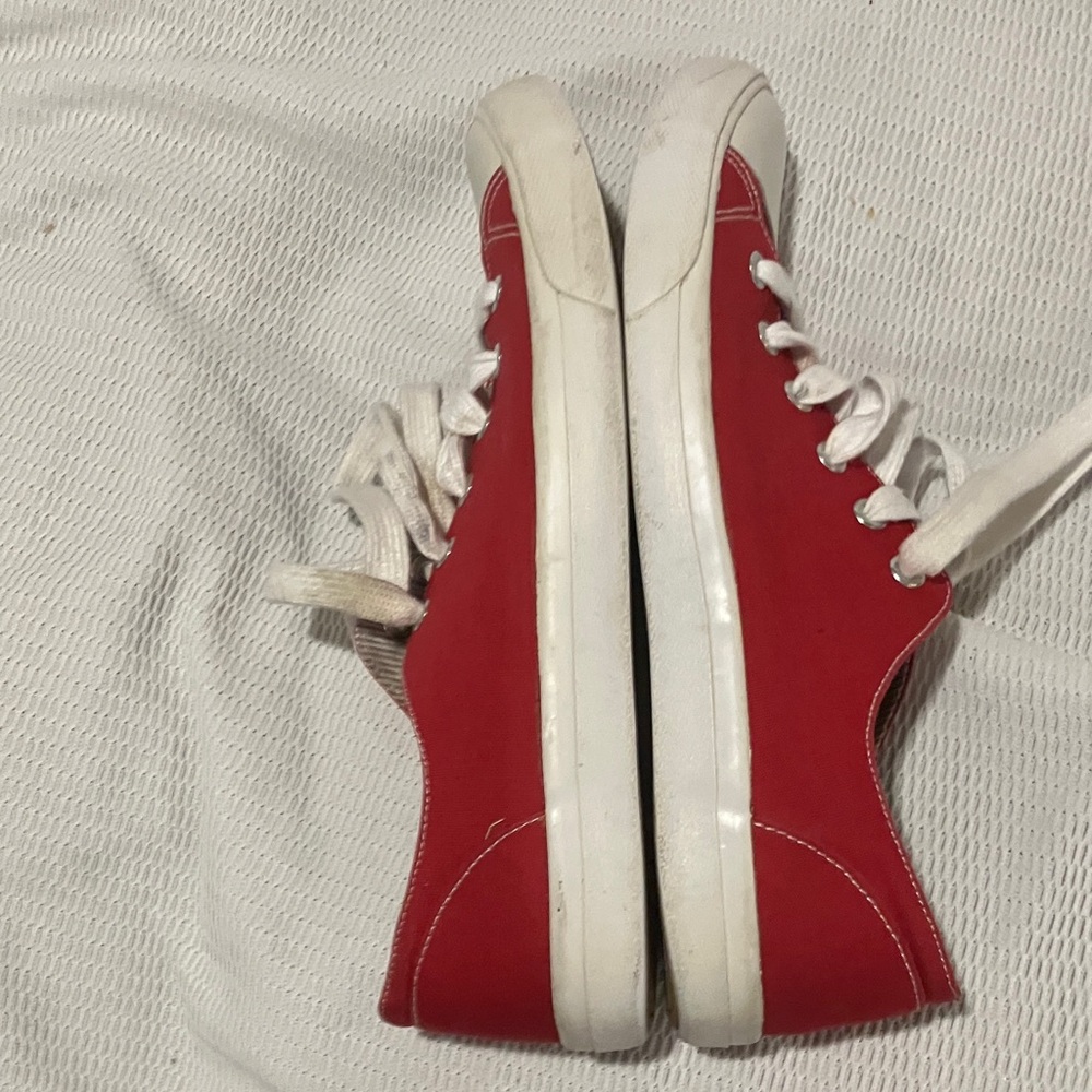 Mossimo Supply Co. Red Canvas Slip-Ons - Picture 8 of 9